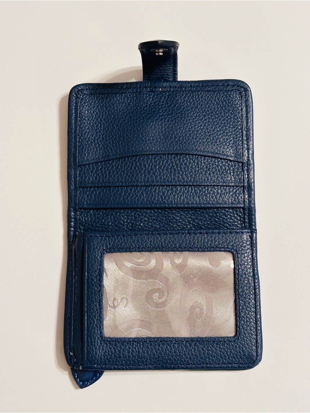 NWOT Brighton Bellissimo Blue Heart Small Wallet - Picture 6 of 12